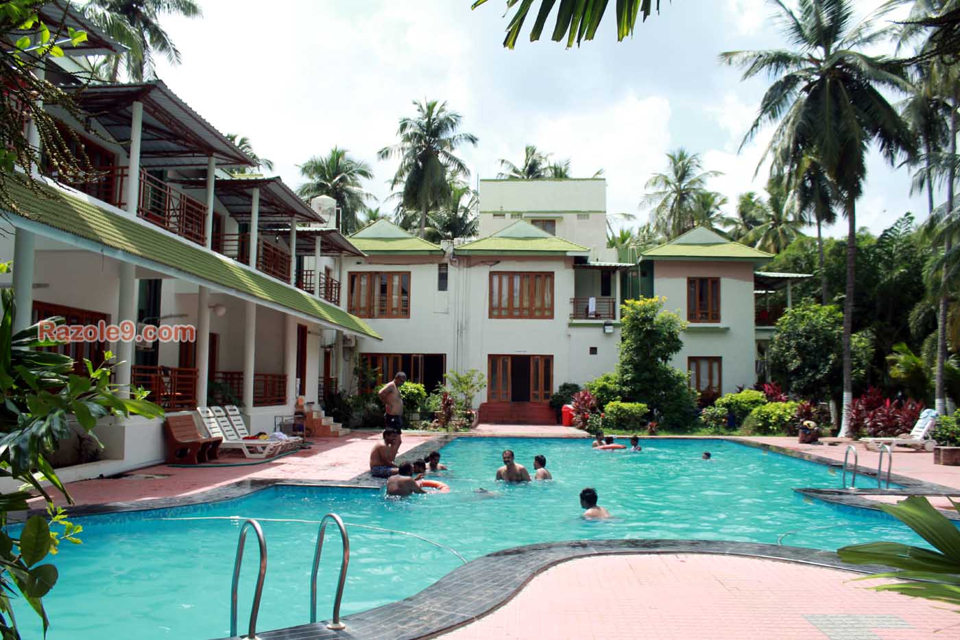 Dindi Resorts Swimming Pool - Dindi Resorts Eastgodavari